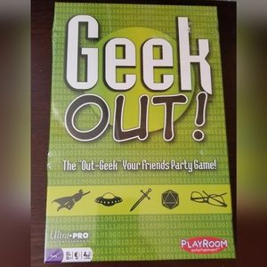 Geek Out Board Game BRAND NEW Factory sealed